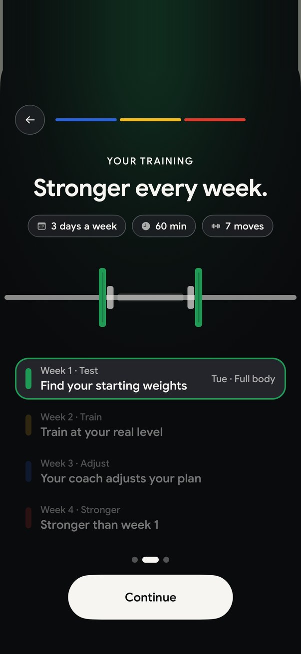 Your training